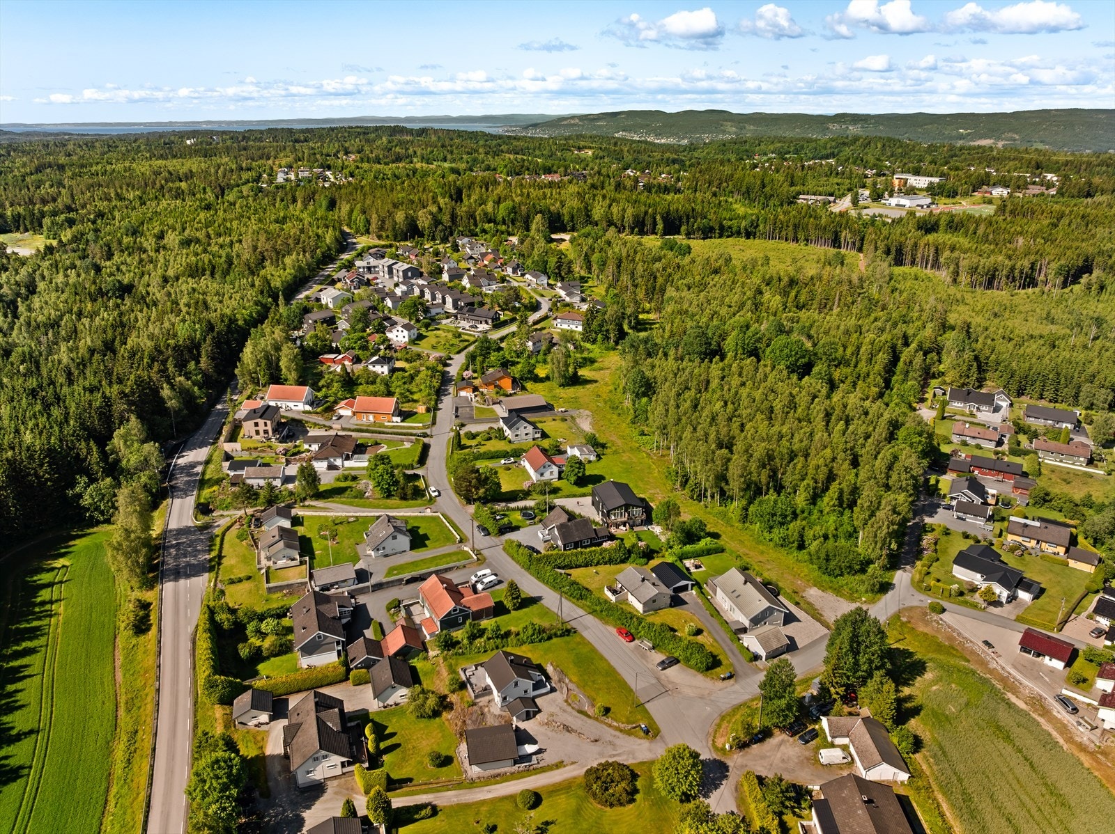 Dronefoto Galleribilde