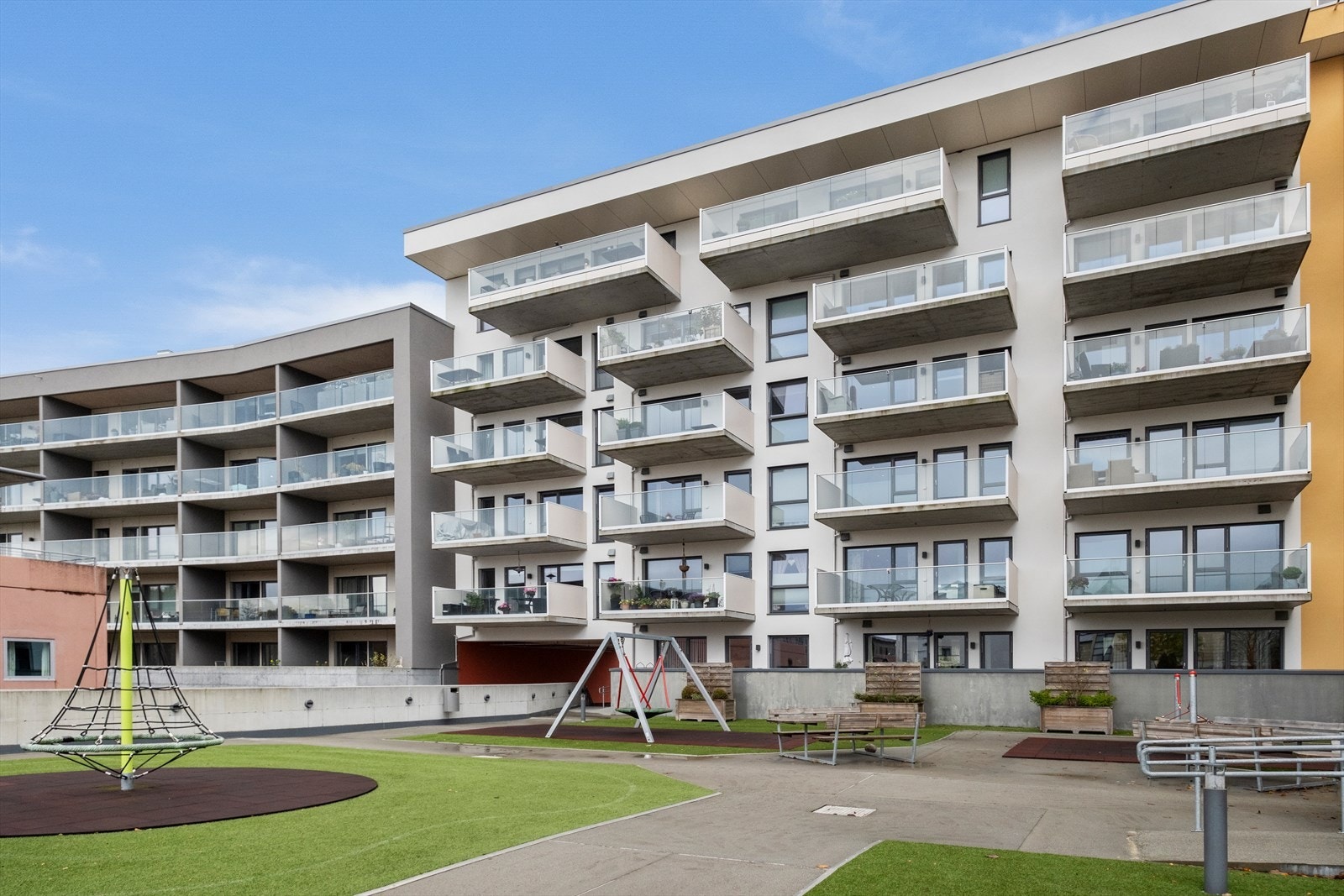 Et trivelig uteområde for både store og små. Galleribilde