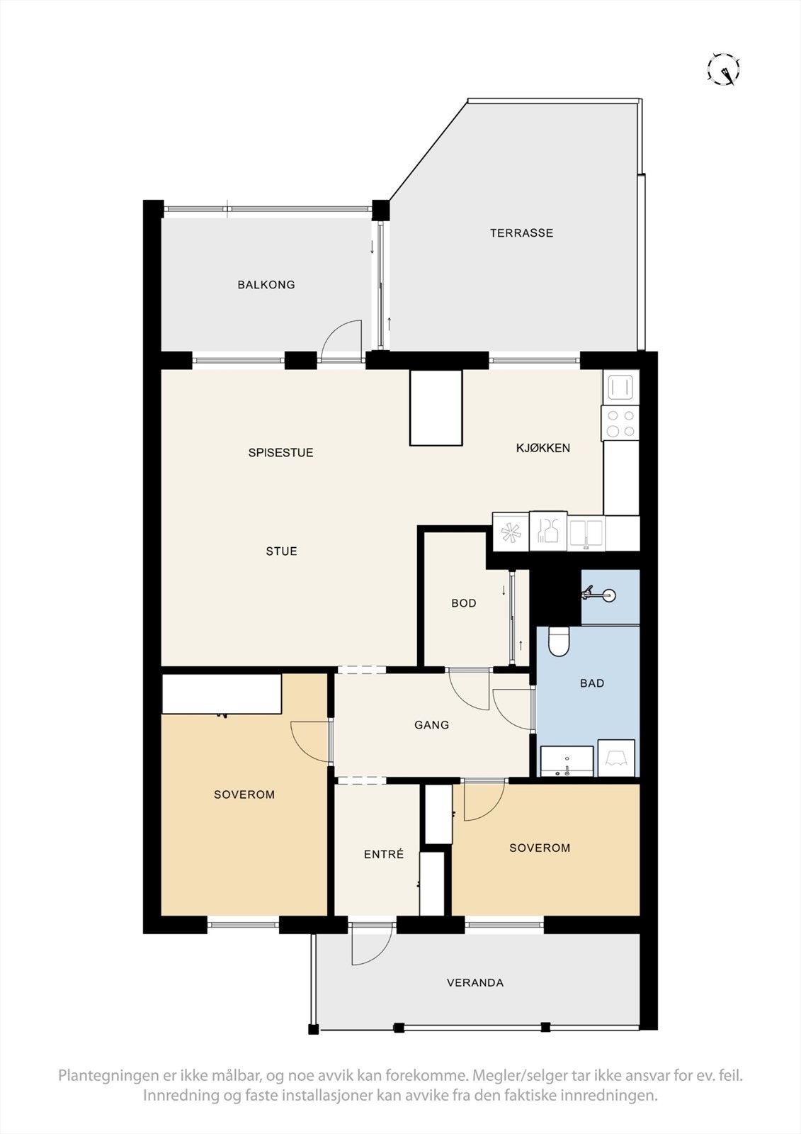 Plantegning. Galleribilde