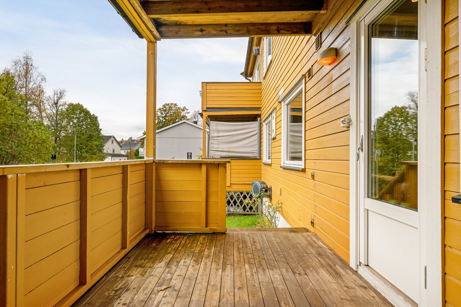 Verandaen er på 8 kvm Galleribilde