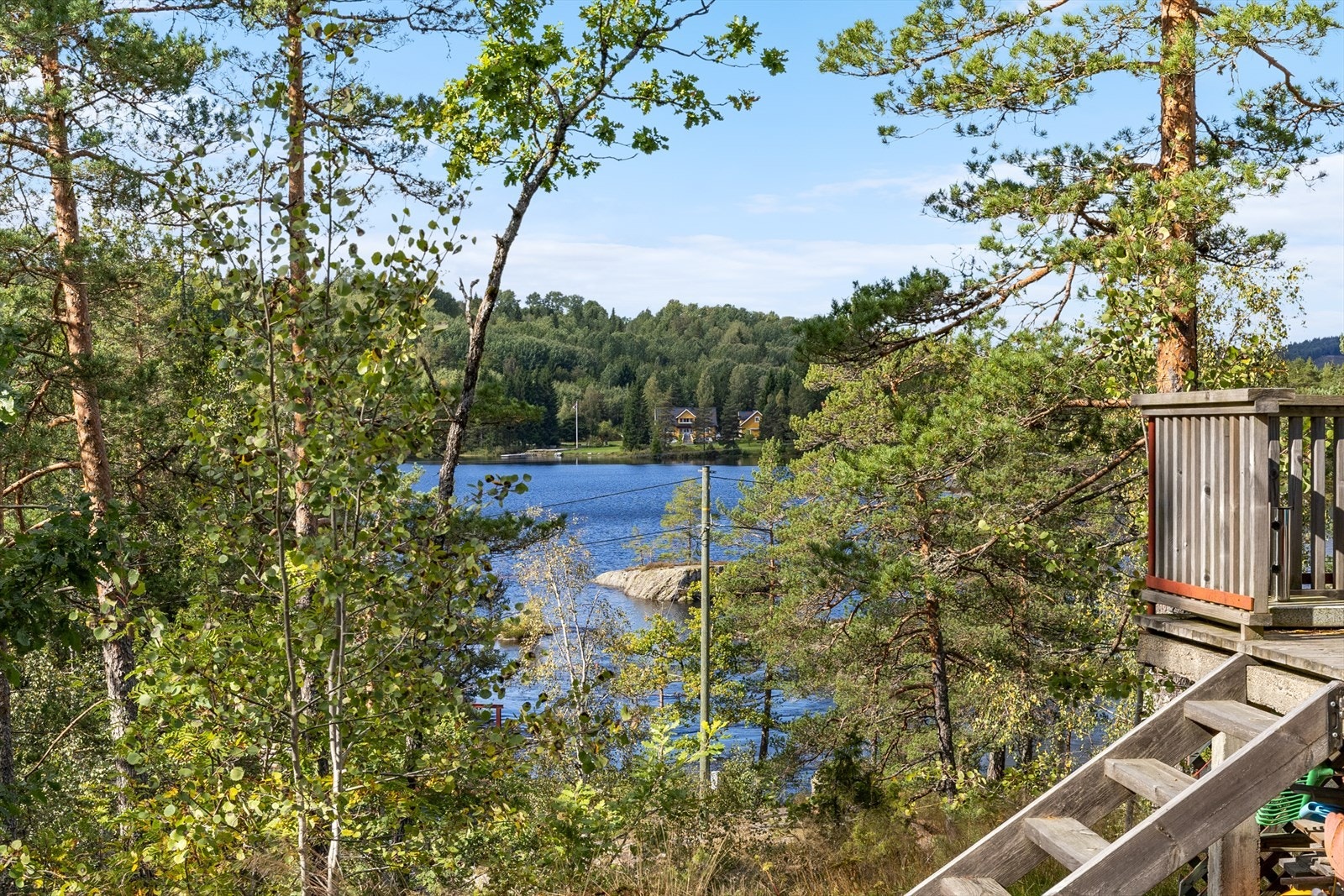 Utsikt mot Fjorden Galleribilde
