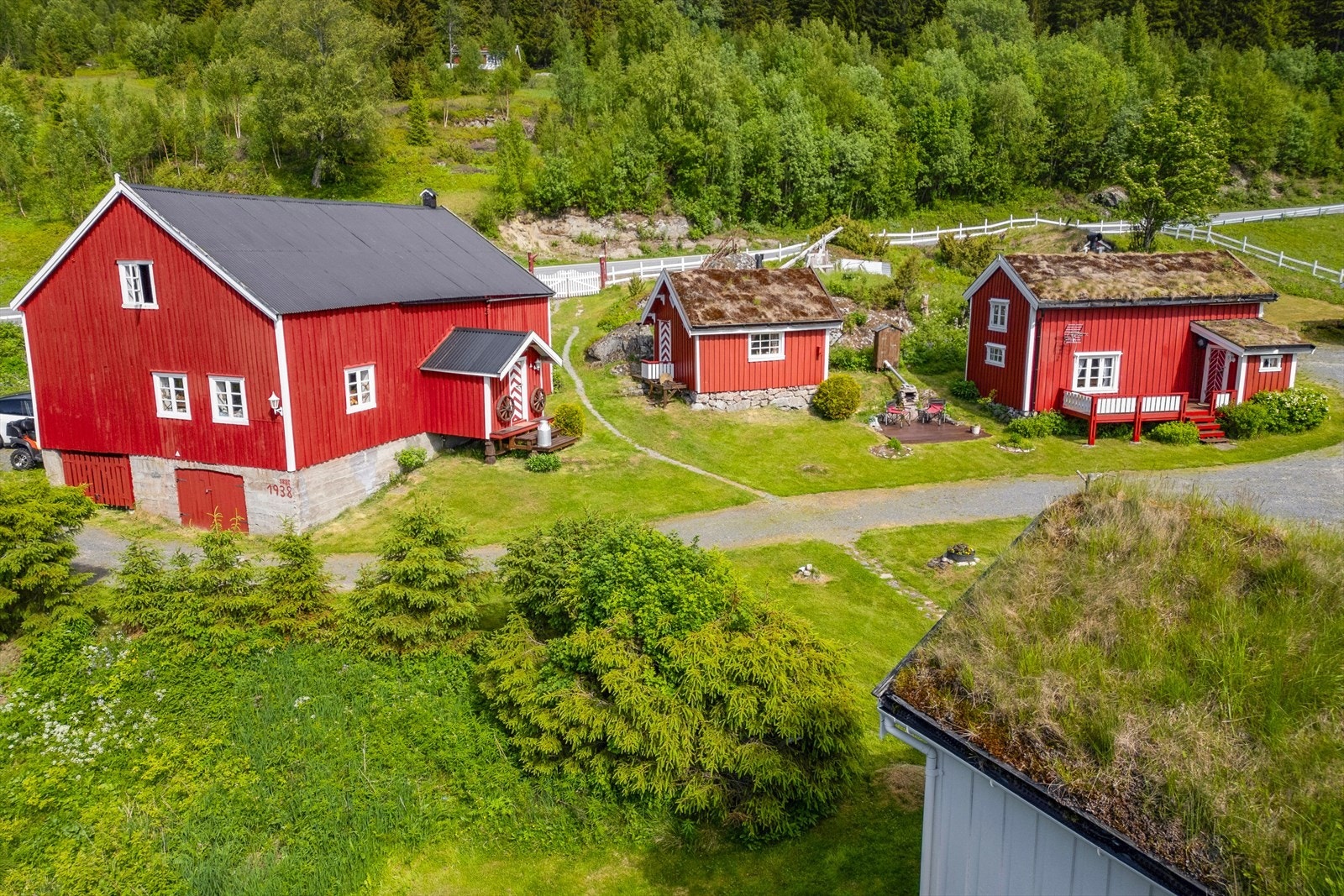 Stabburet ligger nå til høyre i bilde. Galleribilde