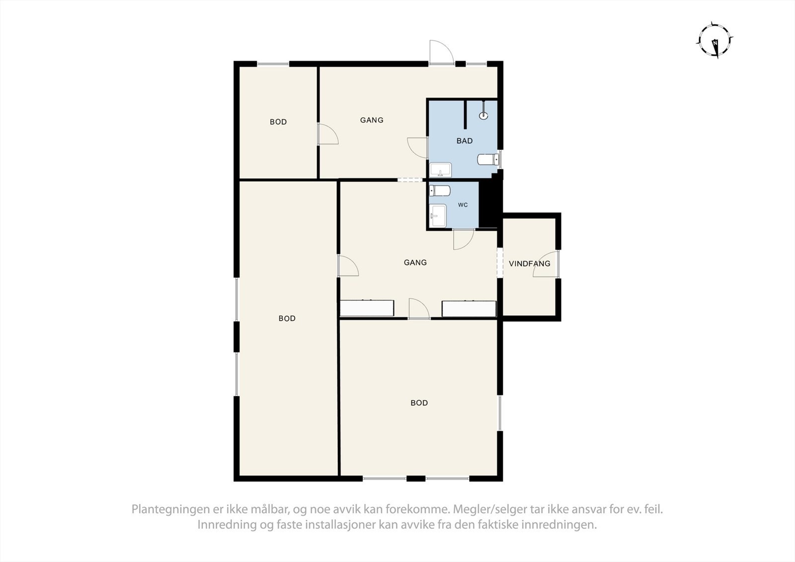 Hovedplan - Fjøs. Galleribilde