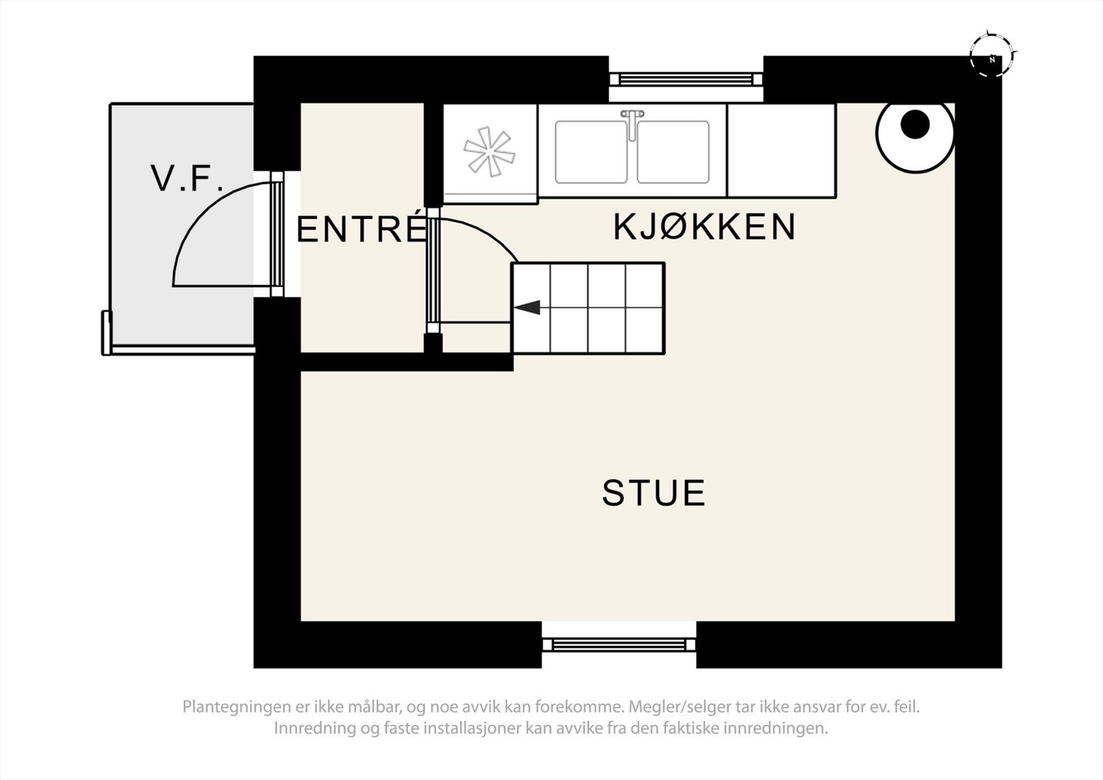Plantegning Eldhuset/flerbrukshus. Galleribilde