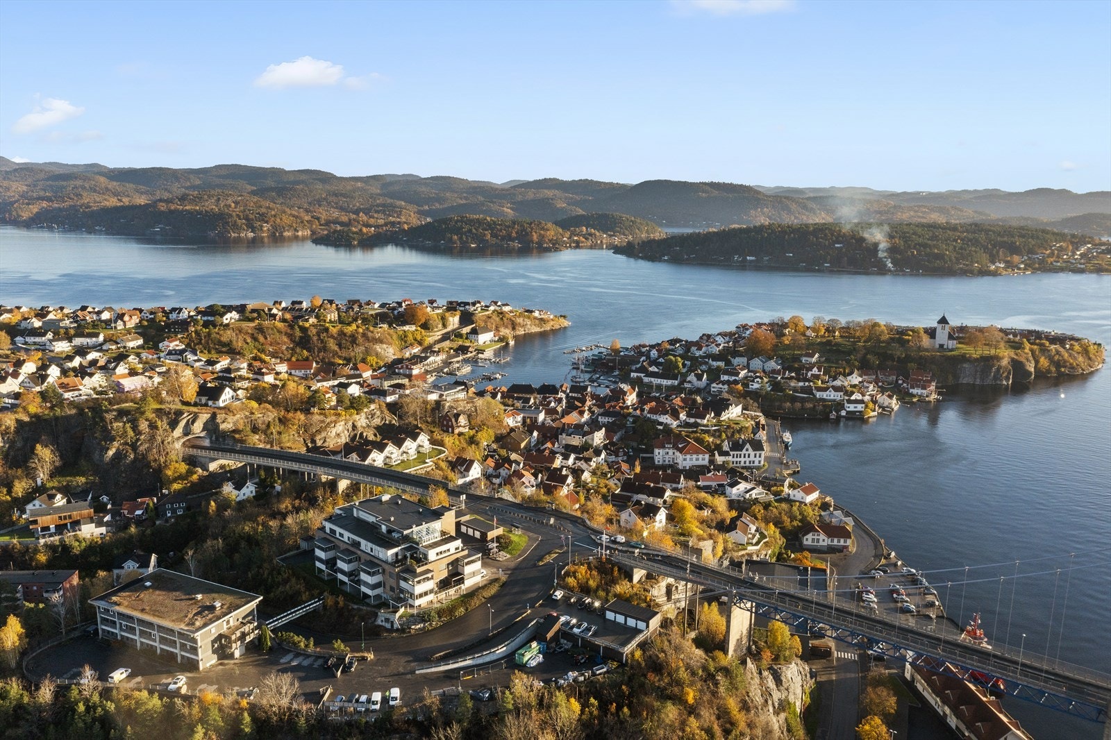 Dronefoto Galleribilde