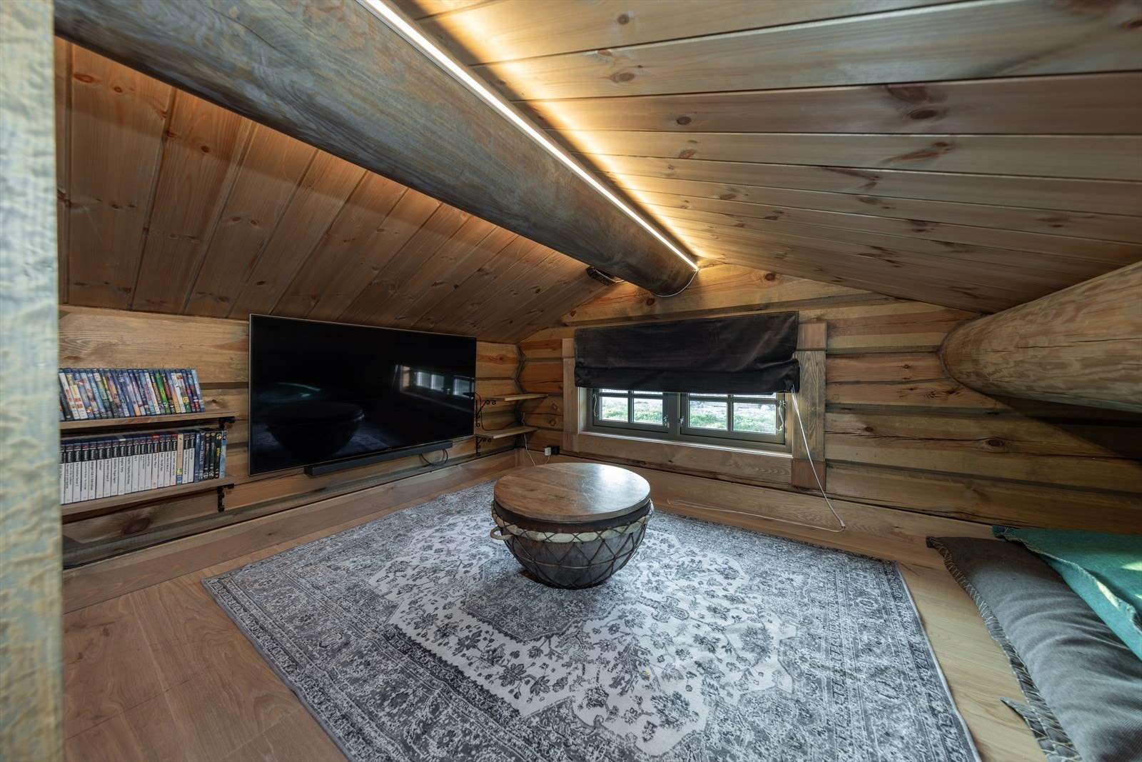 Hemsen har mange bruksområder (ikke målbart areal grunnet lav himlingshøyde) Galleribilde