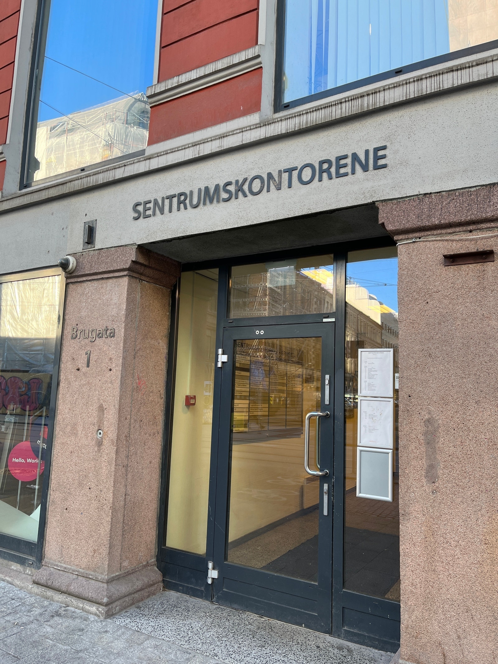 Velkommen til Sentrumskontorene Galleribilde