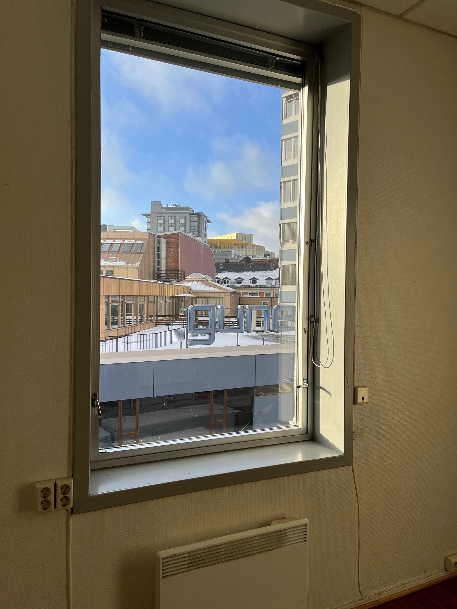 Utsikt fra kontor 417 Galleribilde