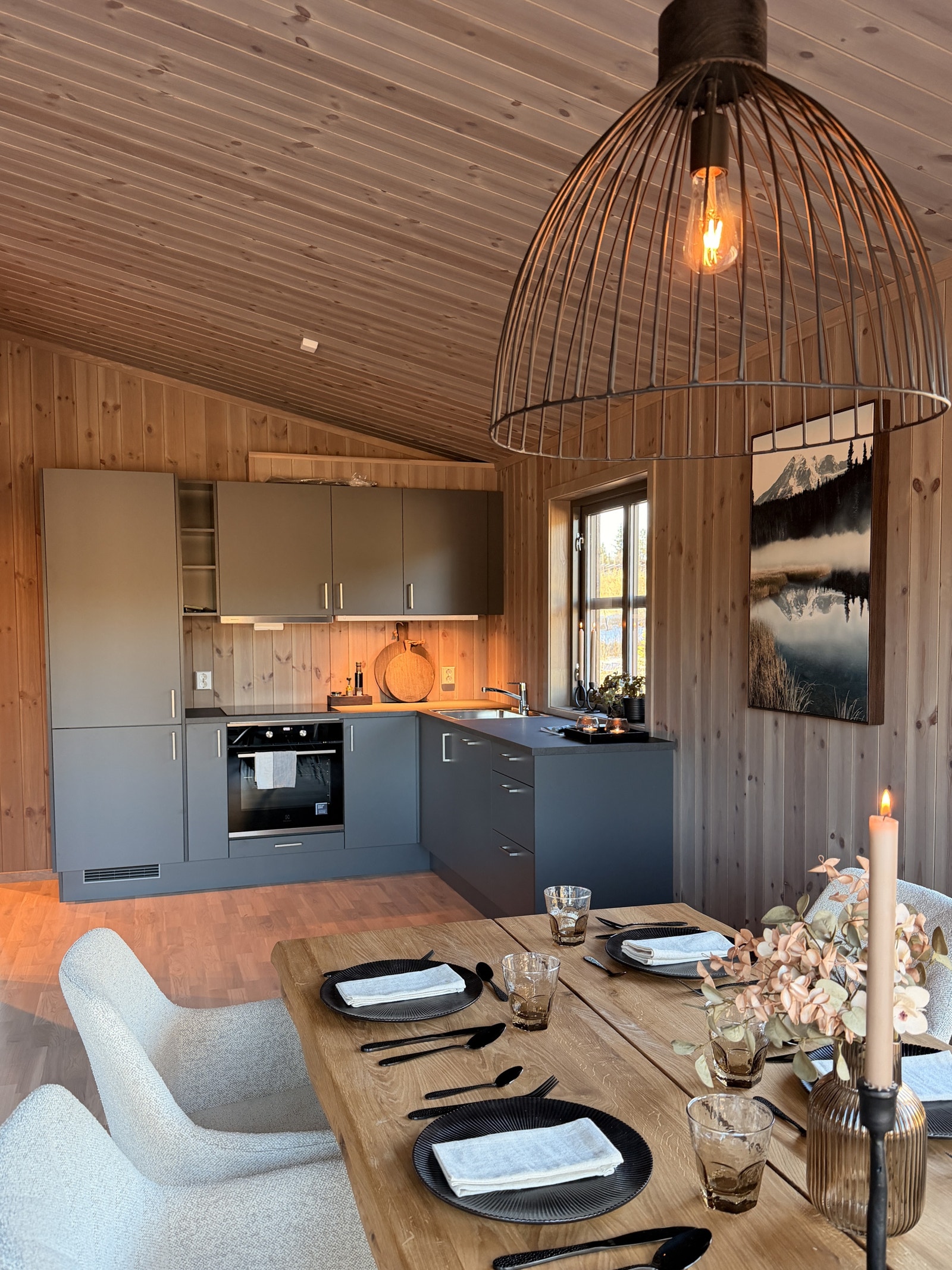 Kjøkken fra Sigdal Galleribilde