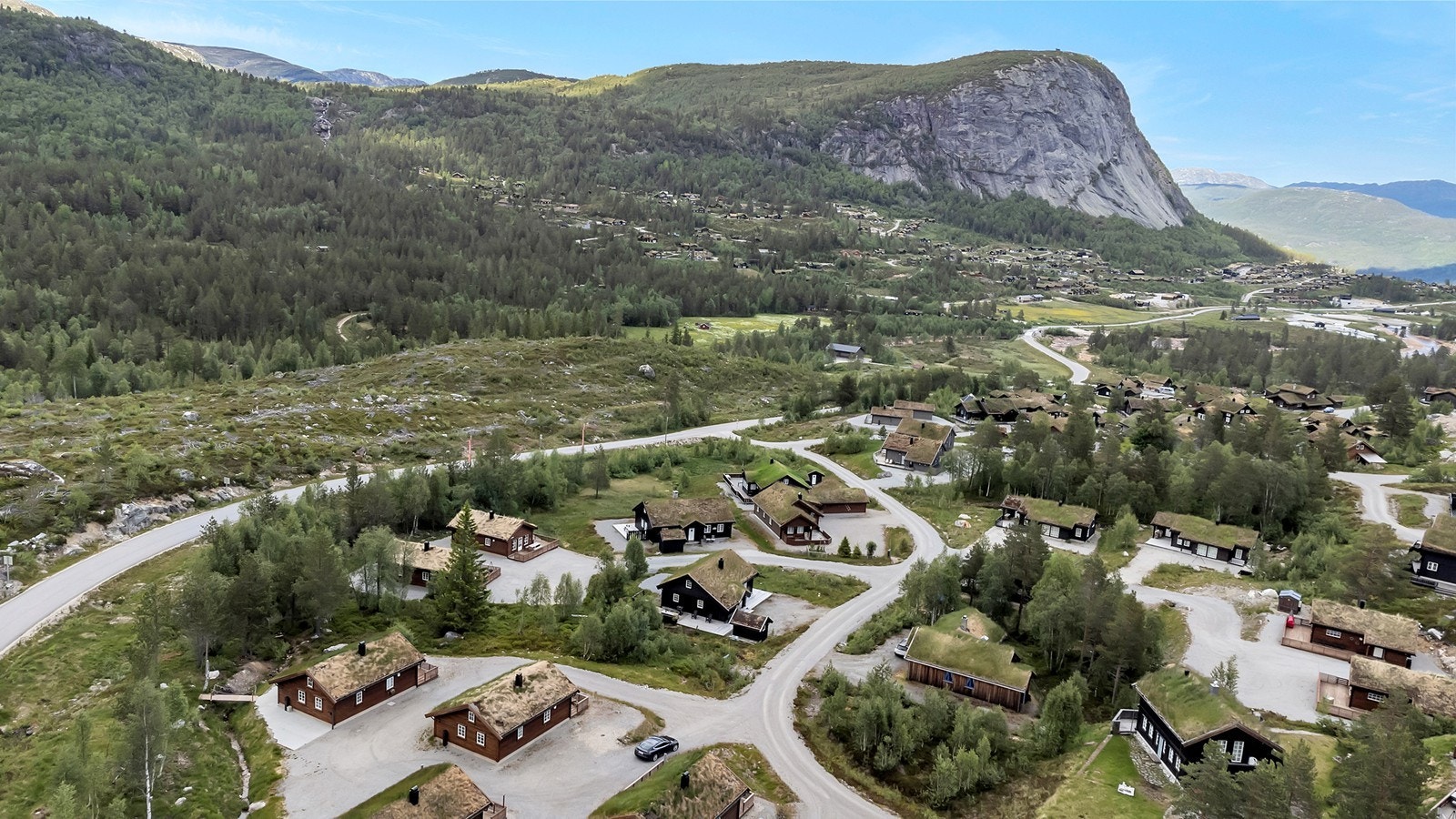 Hyttetomt i populært område i Brokke Galleribilde