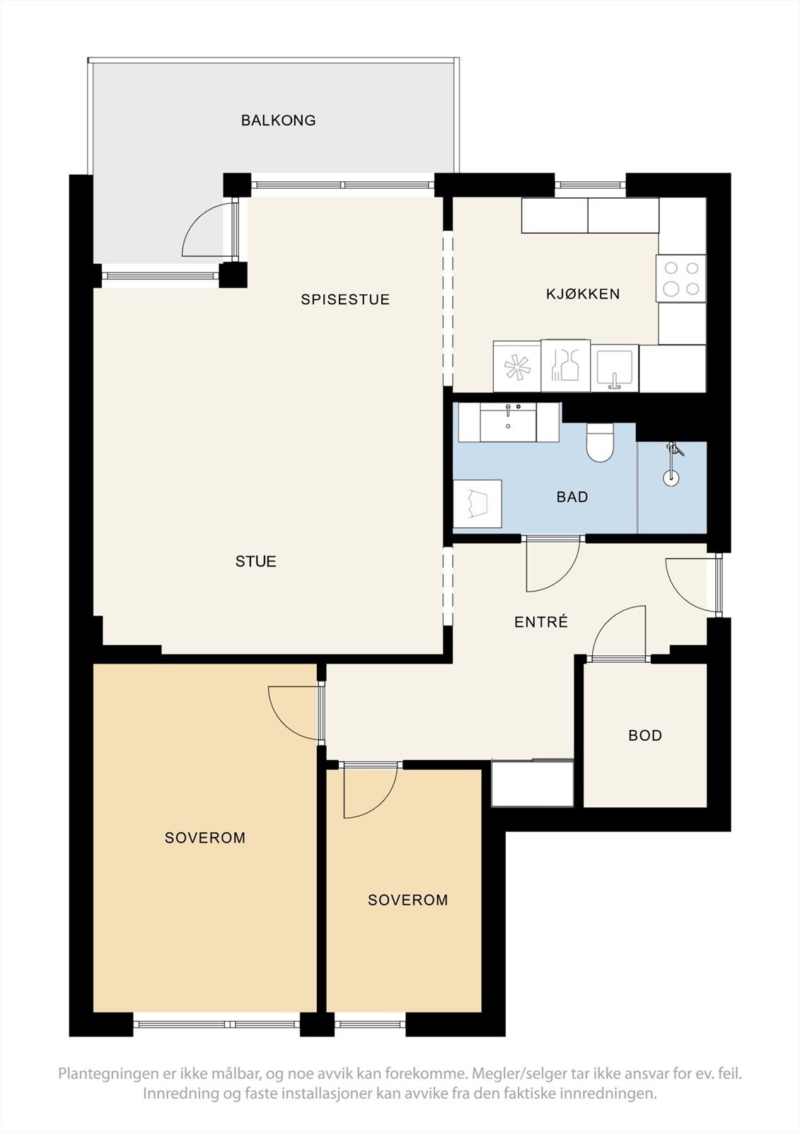 Plantegning. Galleribilde