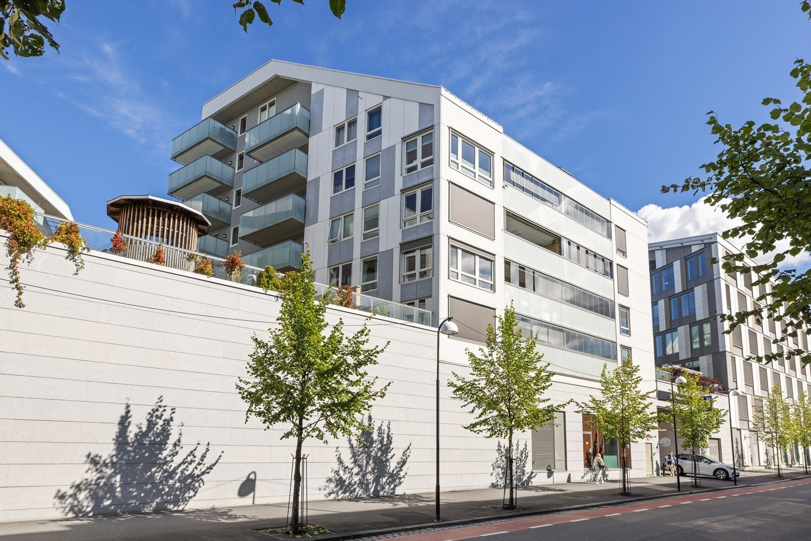 Dette er en moderne 3-roms andelsleilighet i et nyere boligbygg fra 2017. Galleribilde