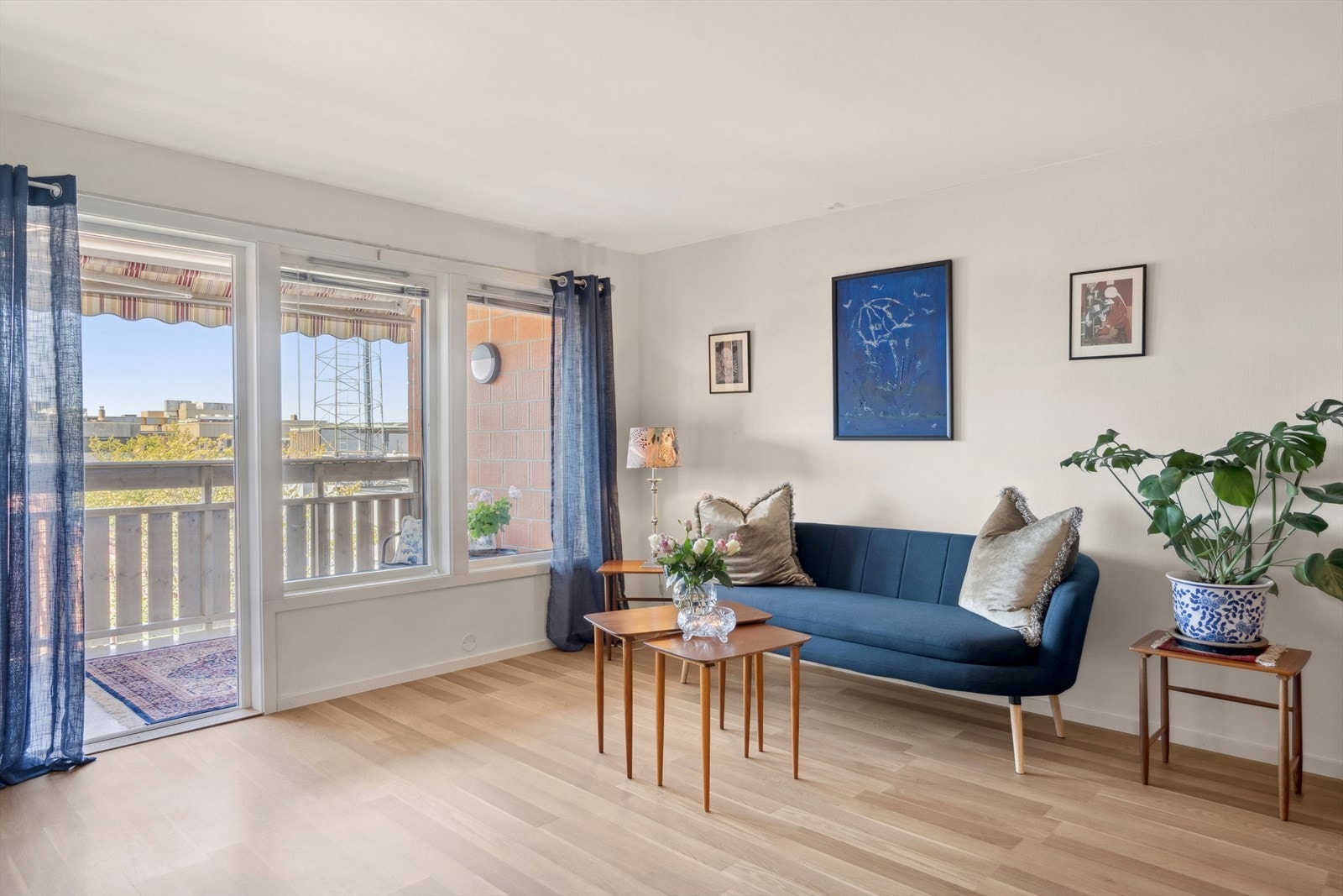 Romslig leilighet med vestvendt balkong på 6m² Galleribilde