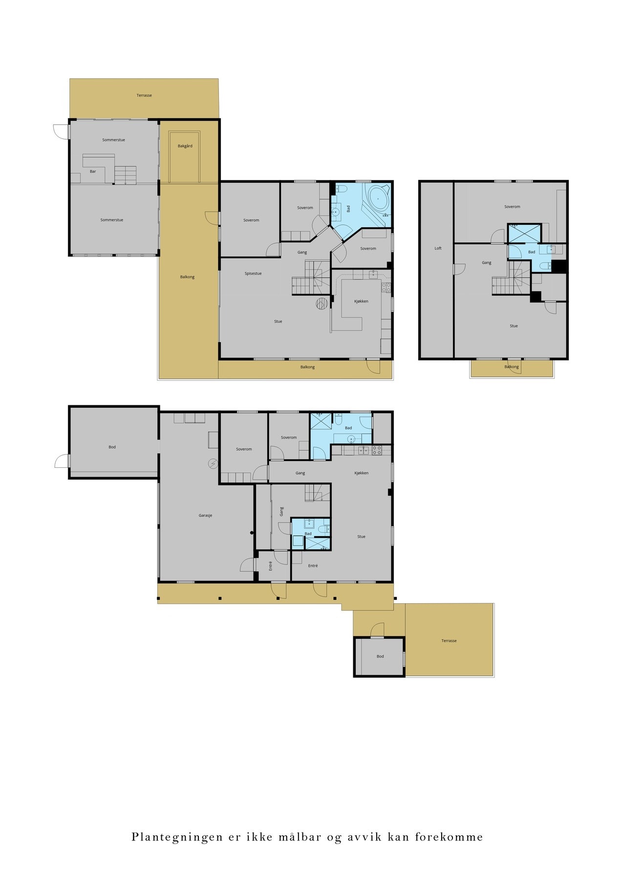 Veiledende plantegning Galleribilde