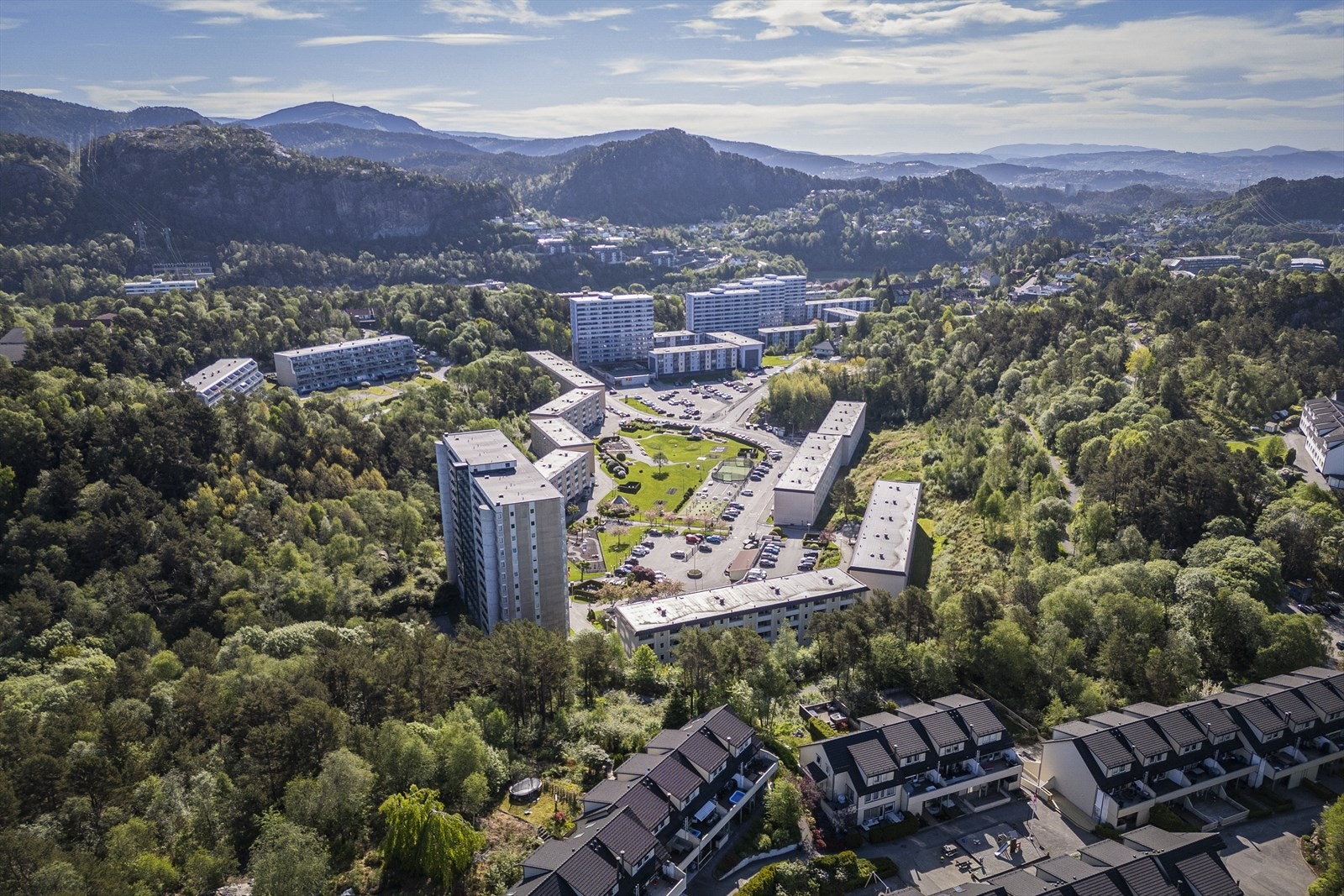 Dronefoto Galleribilde