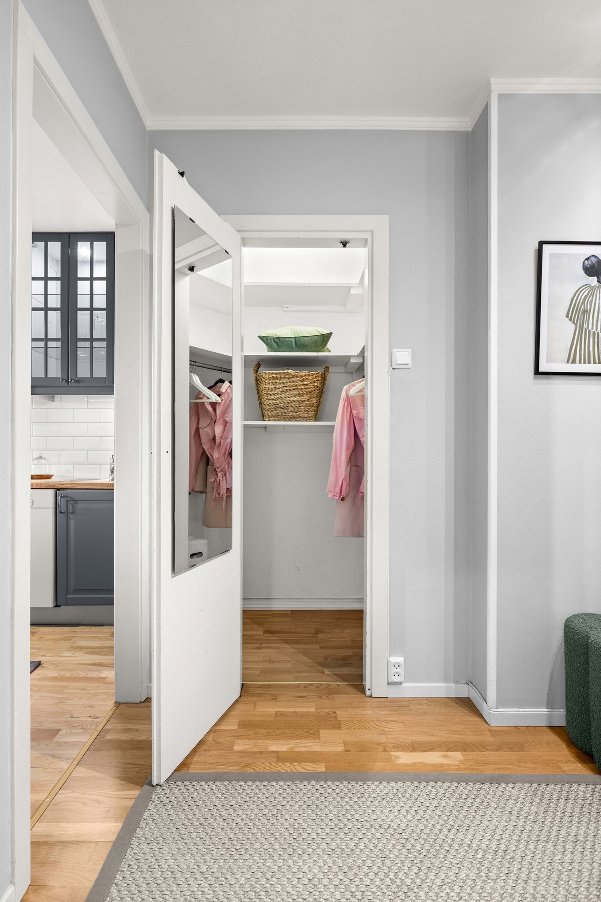 Meget praktisk innvendig kott. Galleribilde