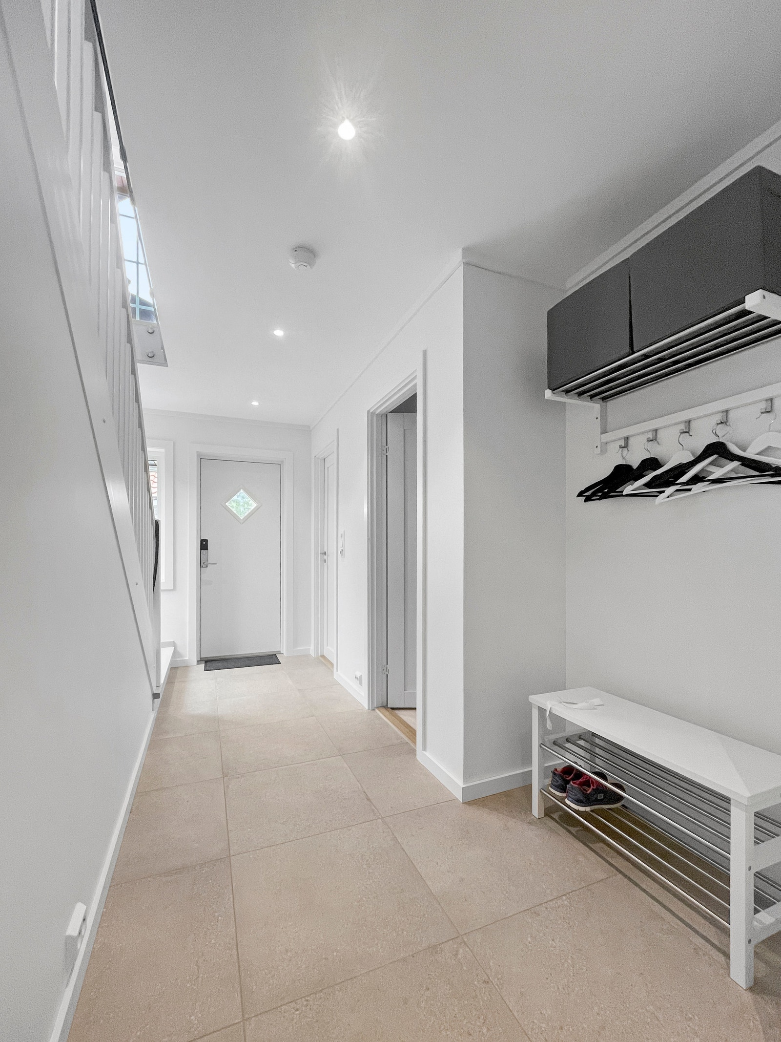 Praktisk innhukk for garderobe Galleribilde