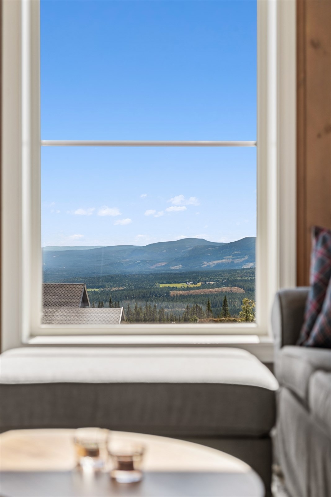 Nydelig utsikt fra stua. Galleribilde