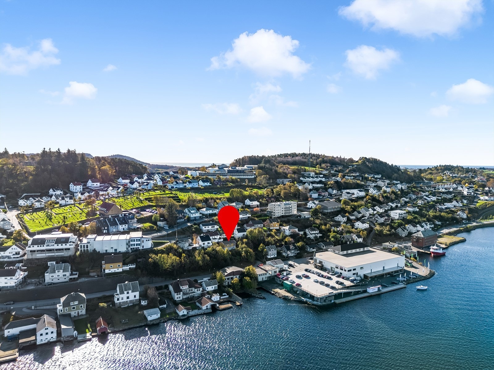 Dronefoto Galleribilde