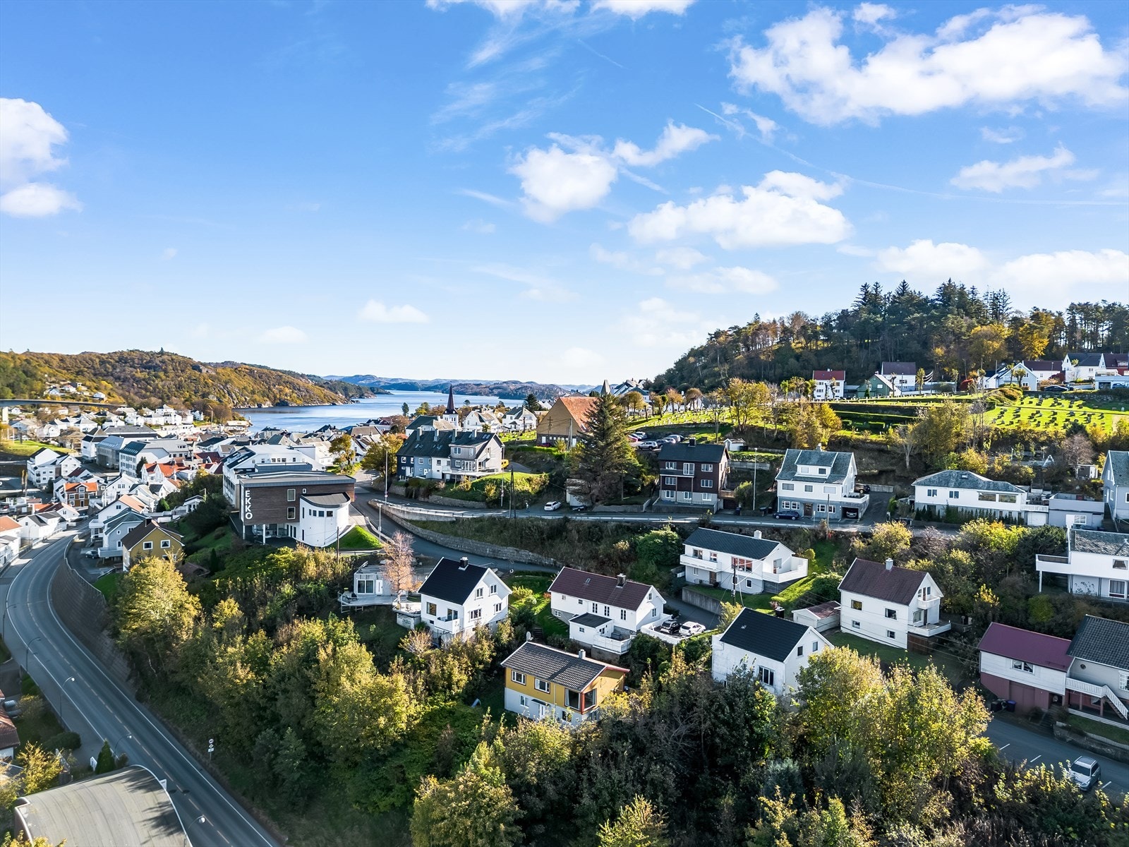 Dronefoto Galleribilde