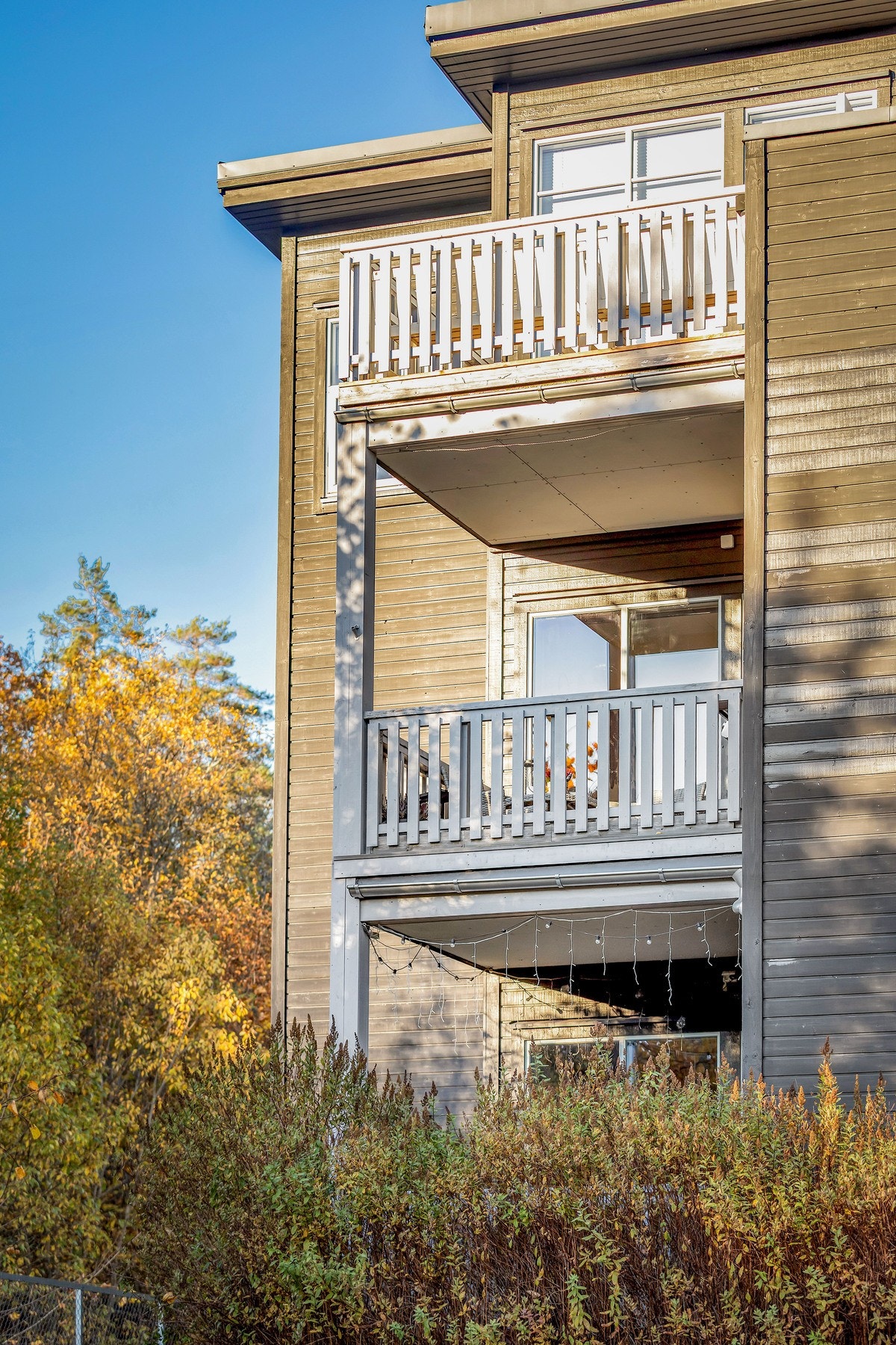 Leiligheten ligger i byggets andre etasje. Galleribilde