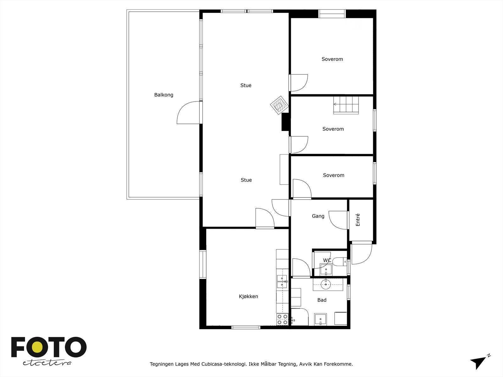 Plantegning Galleribilde