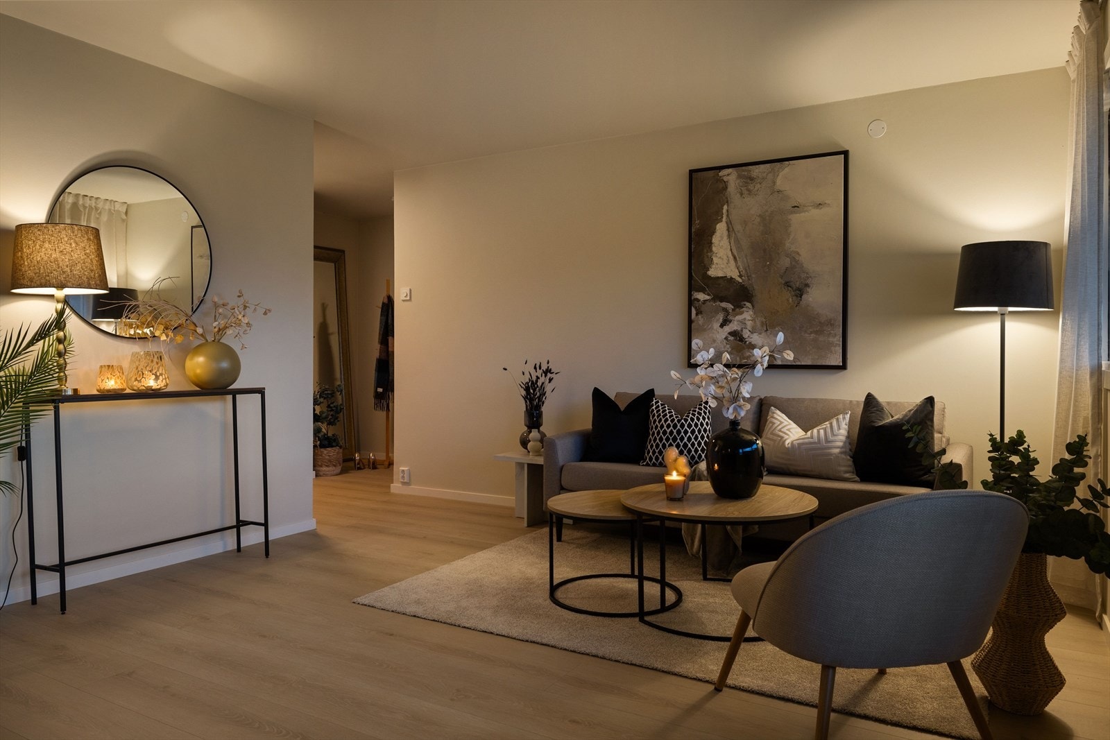 Den har en praktisk planløsning og flere ulike møbleringsmuligheter. Galleribilde
