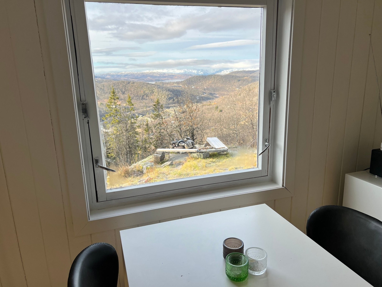 Utsikt fra kjøkkenet. Galleribilde