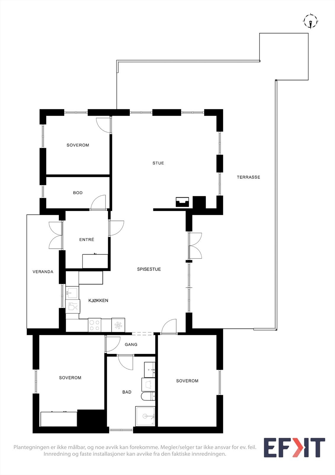 Plantegning. Galleribilde