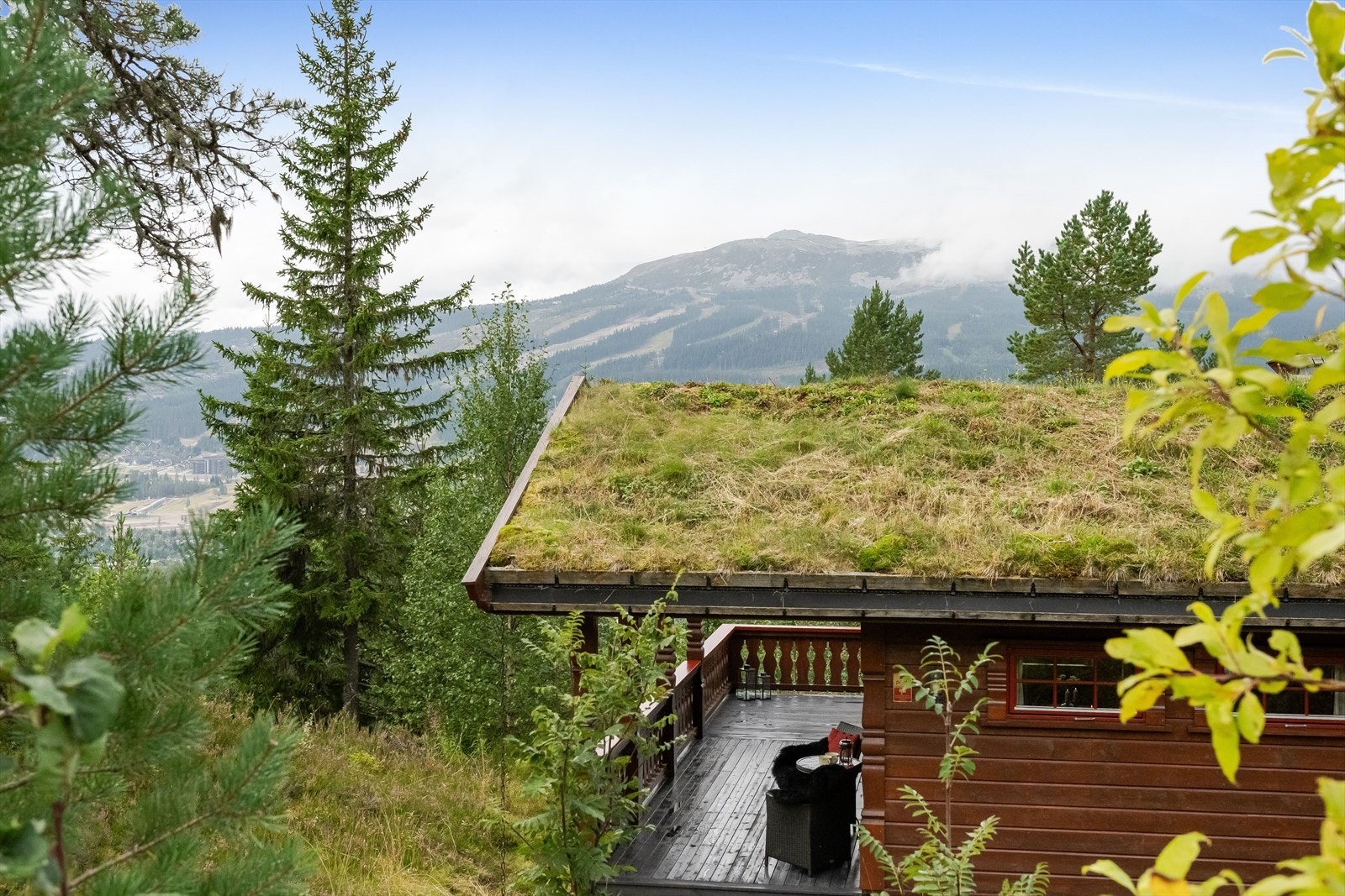 Det er blitt sagt at dette er den mest solid bygde hytta i Bjønnåsen. Galleribilde