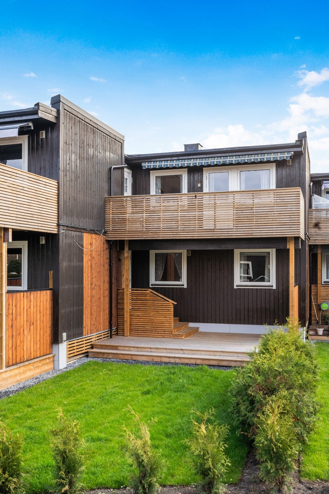 Koselig terrasse og balkong Galleribilde