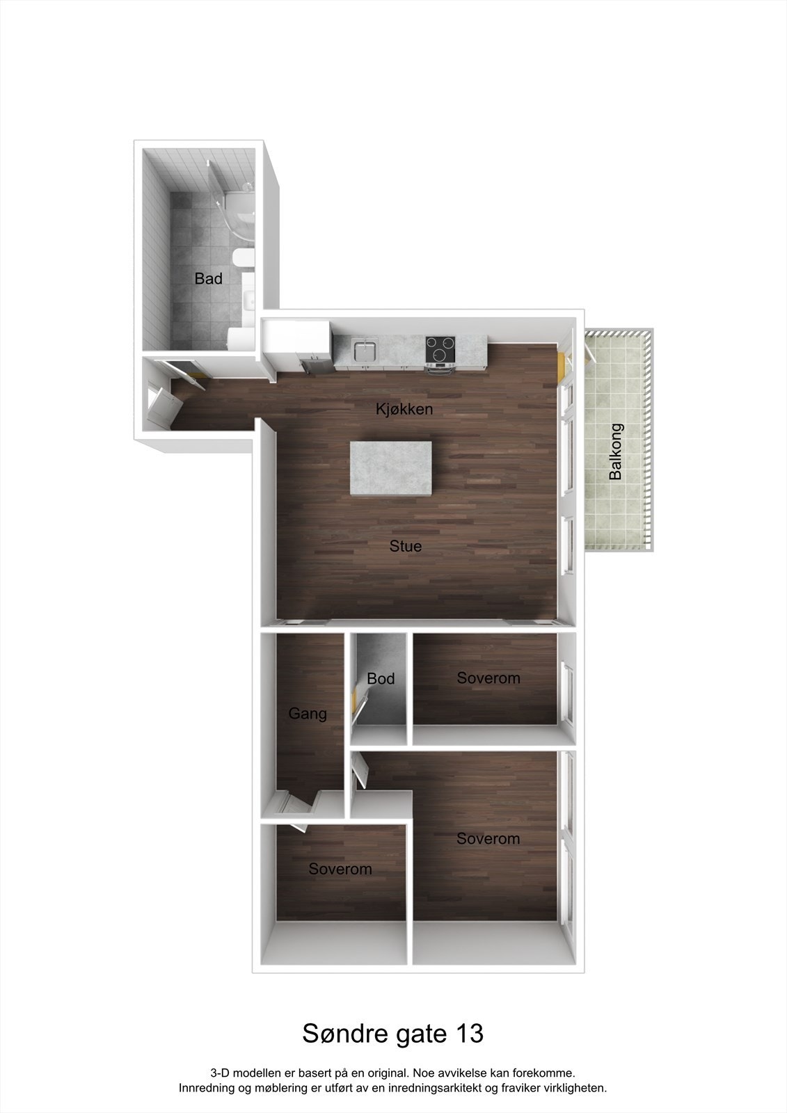 Planskisse Galleribilde