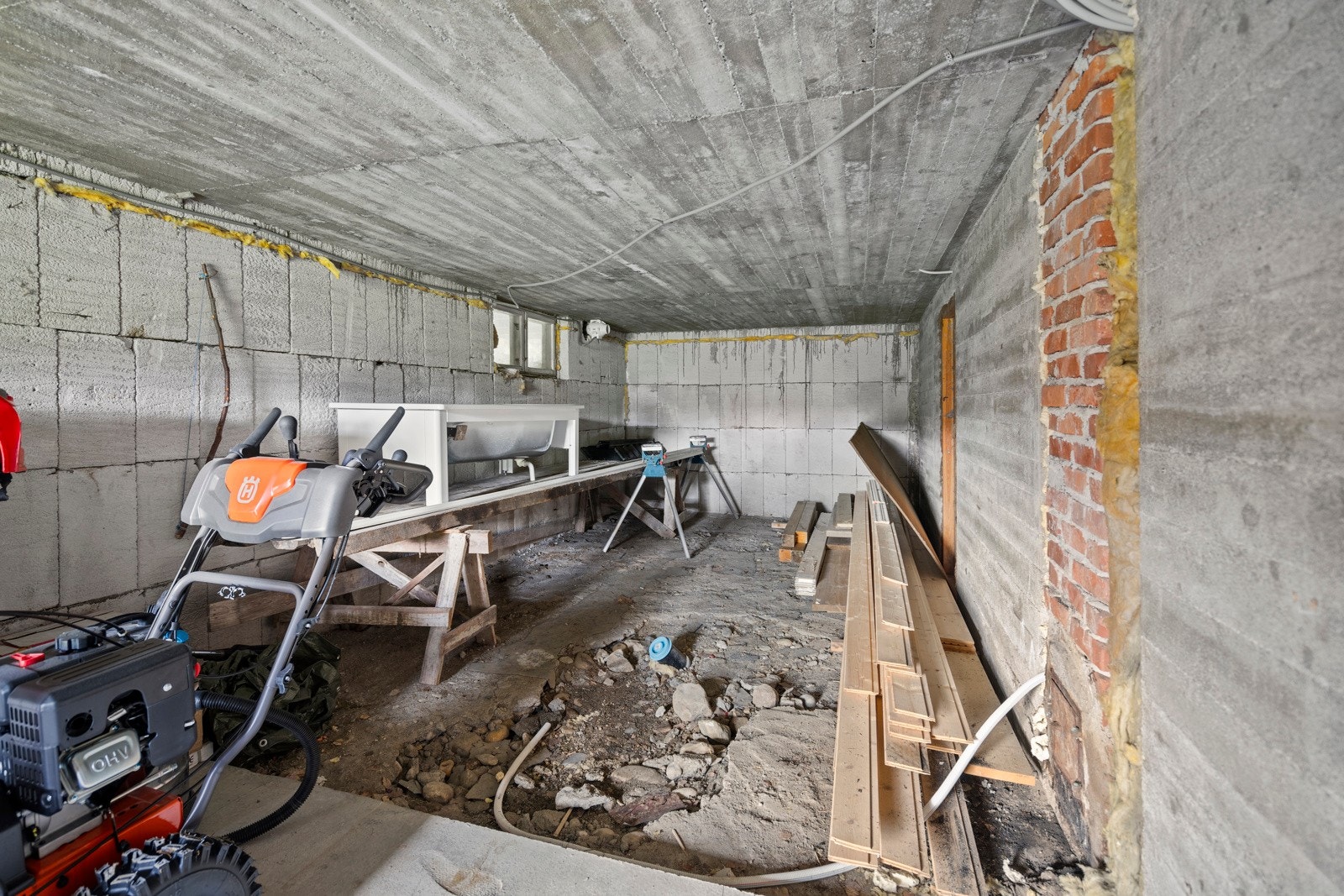 Romslig lagringsrom nr. 2 i kjelleren. Galleribilde