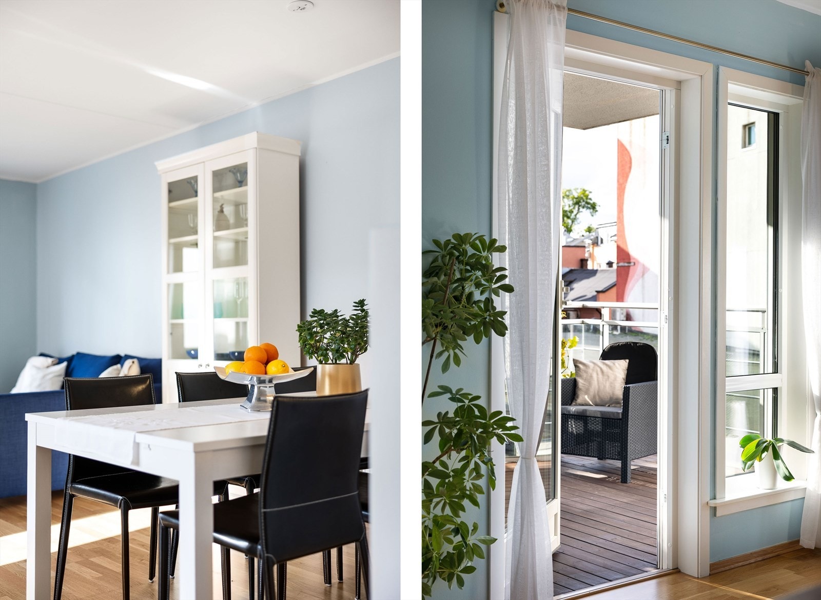 Enkel adkomst til hyggelig og vestvendt uteområde fra stuen. Galleribilde