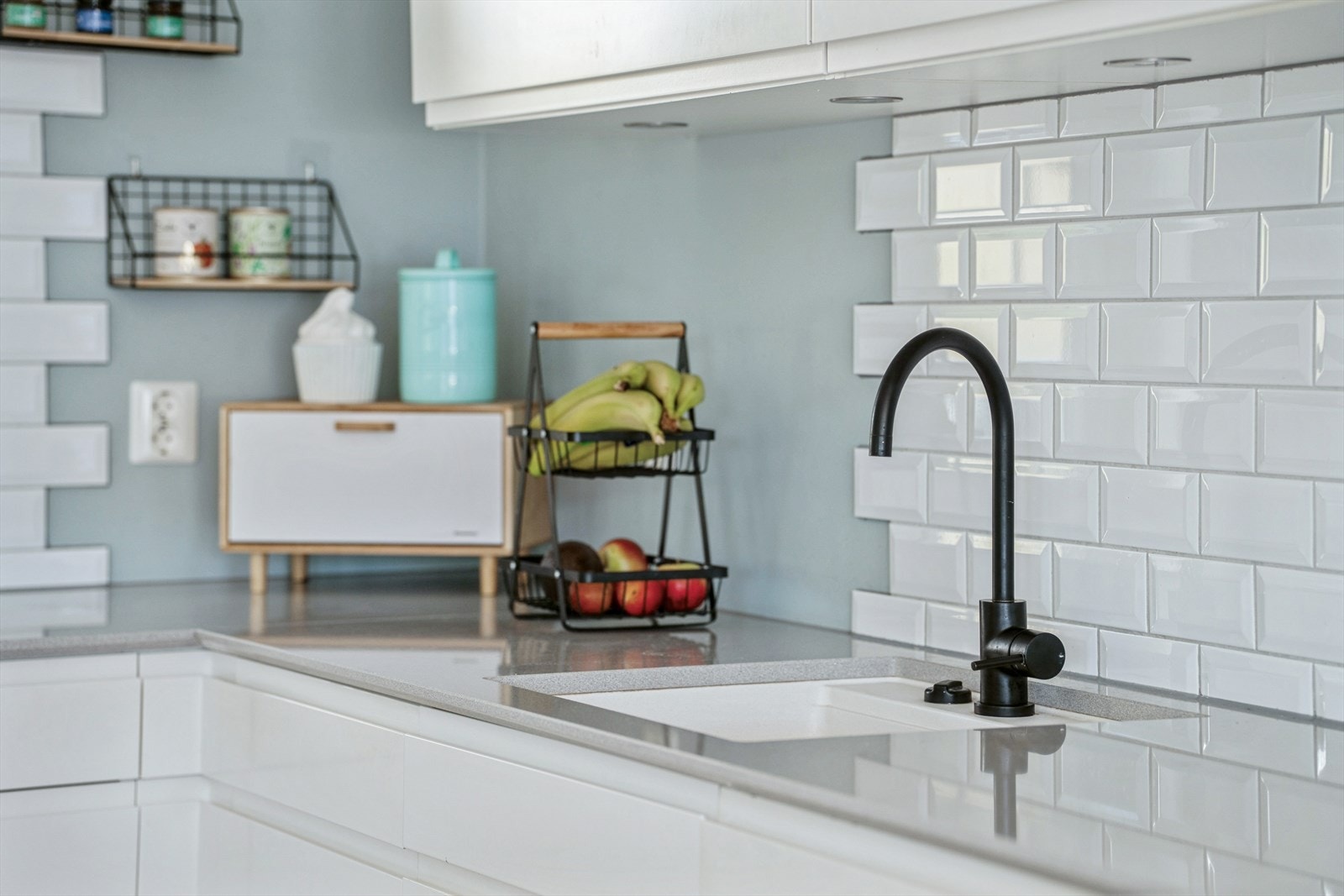 Fine detaljar på kjøkkenet Galleribilde