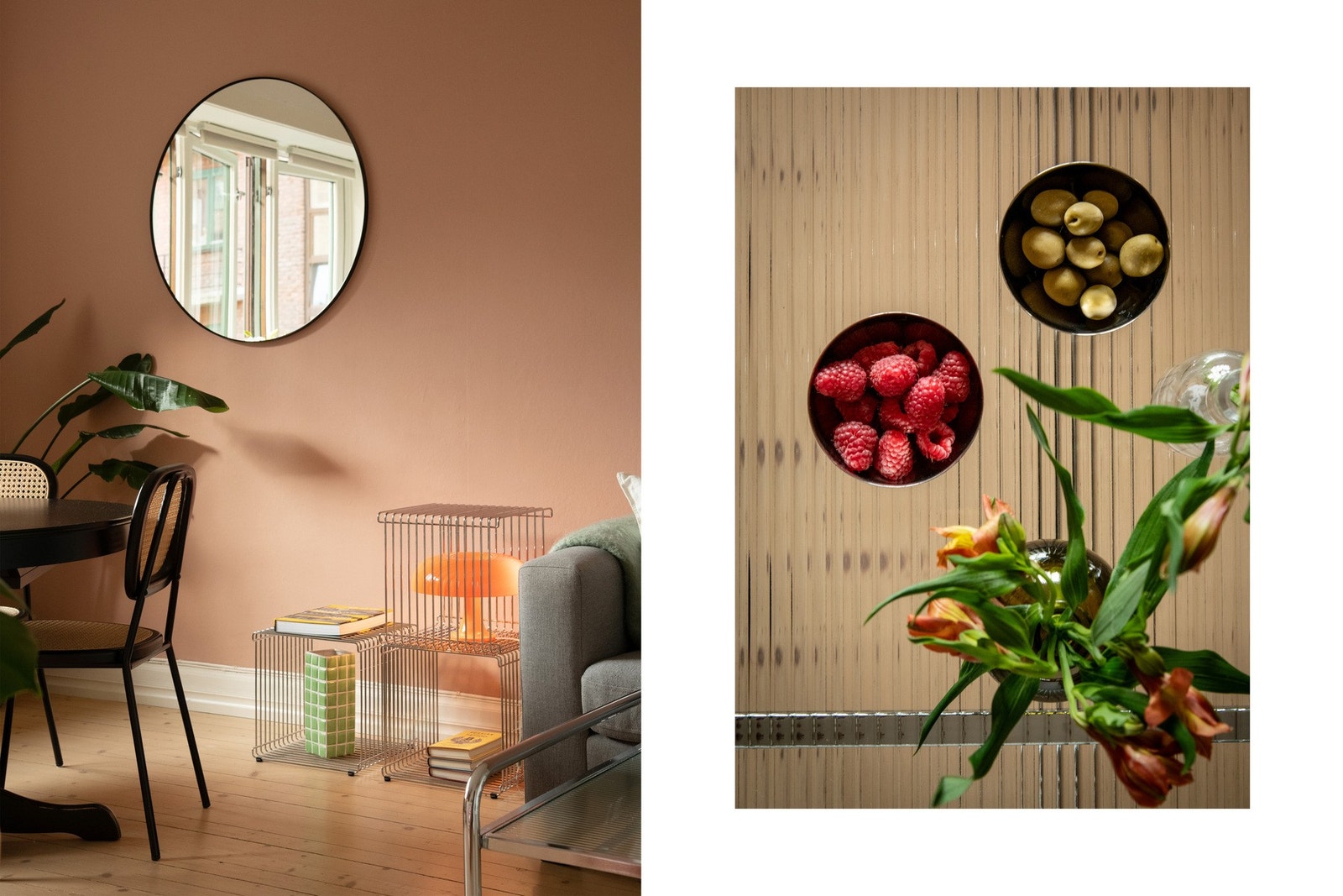 Her er det ingen direkte innsyn, og man kan nyte en flott utsikt mot en grønn bakgård med mye himmel. Galleribilde