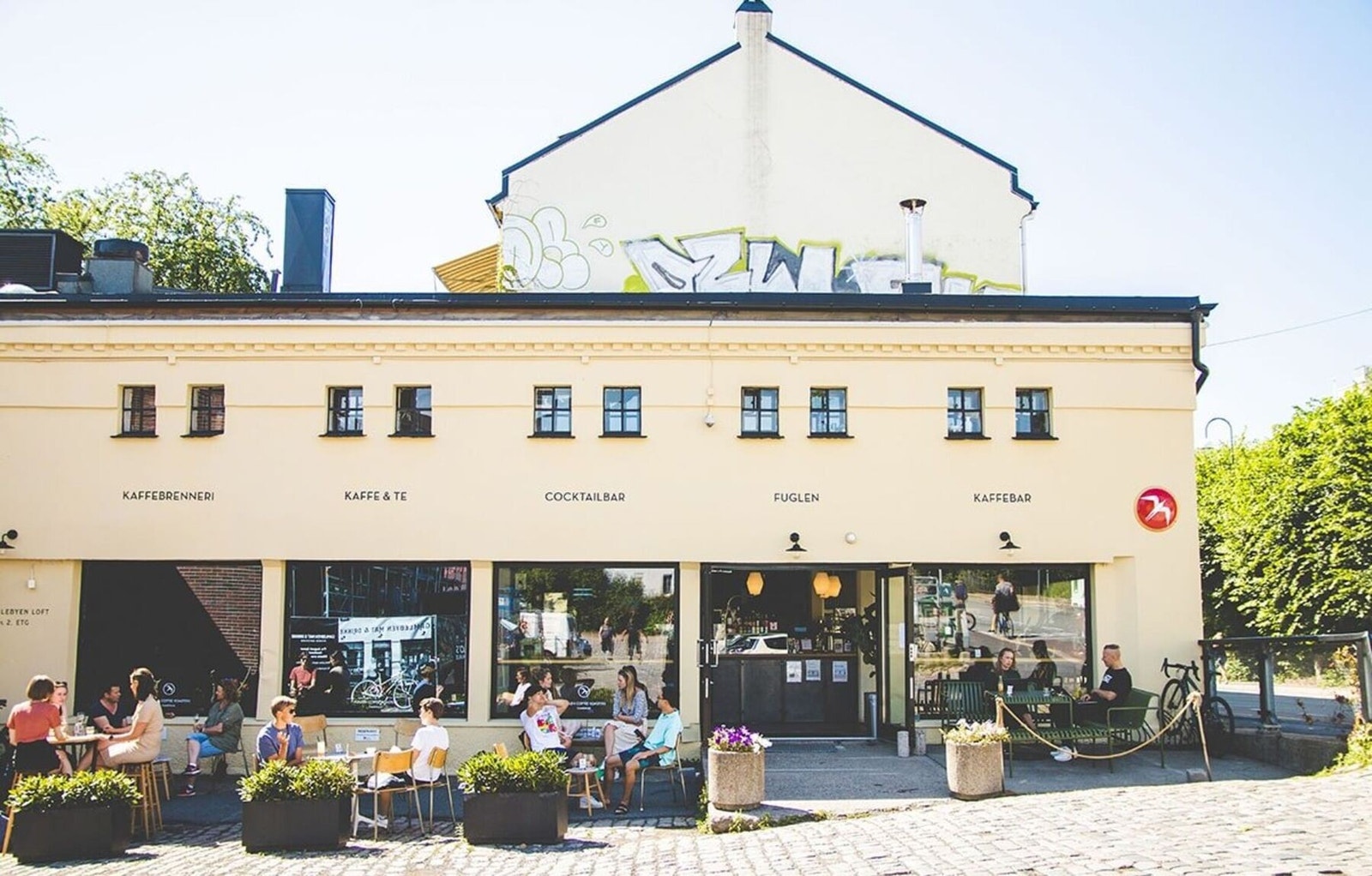 ZZ-pizza med kanskje byens beste pizza 5 minutter fra leiligheten. Galleribilde