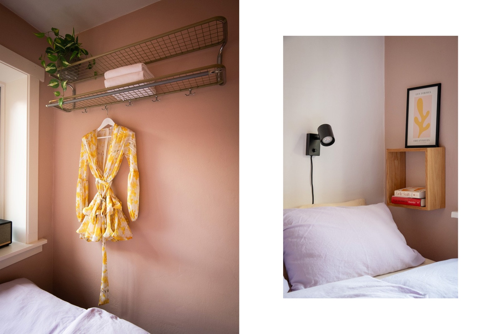 Det er i dag ett plassbygd skap på soverommet. Galleribilde