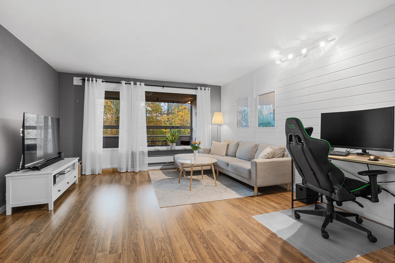 Stue malt i moderne farger Galleribilde