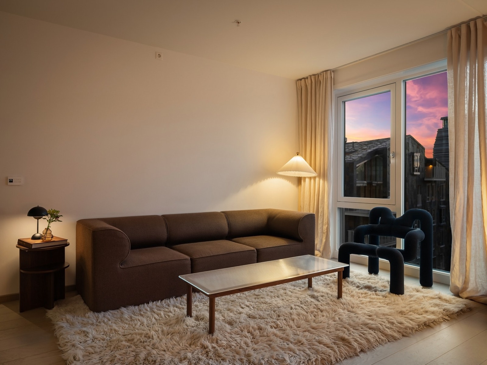 Leiligheten har balansert ventilasjon med varmegjenvinning. Galleribilde