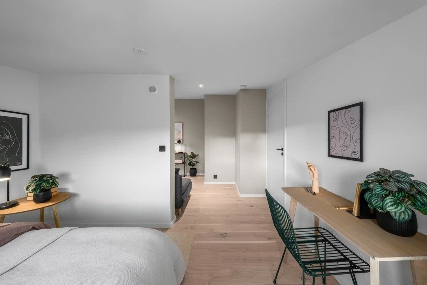 God plass til enkeltseng/dobbeltseng etter ønske. Galleribilde