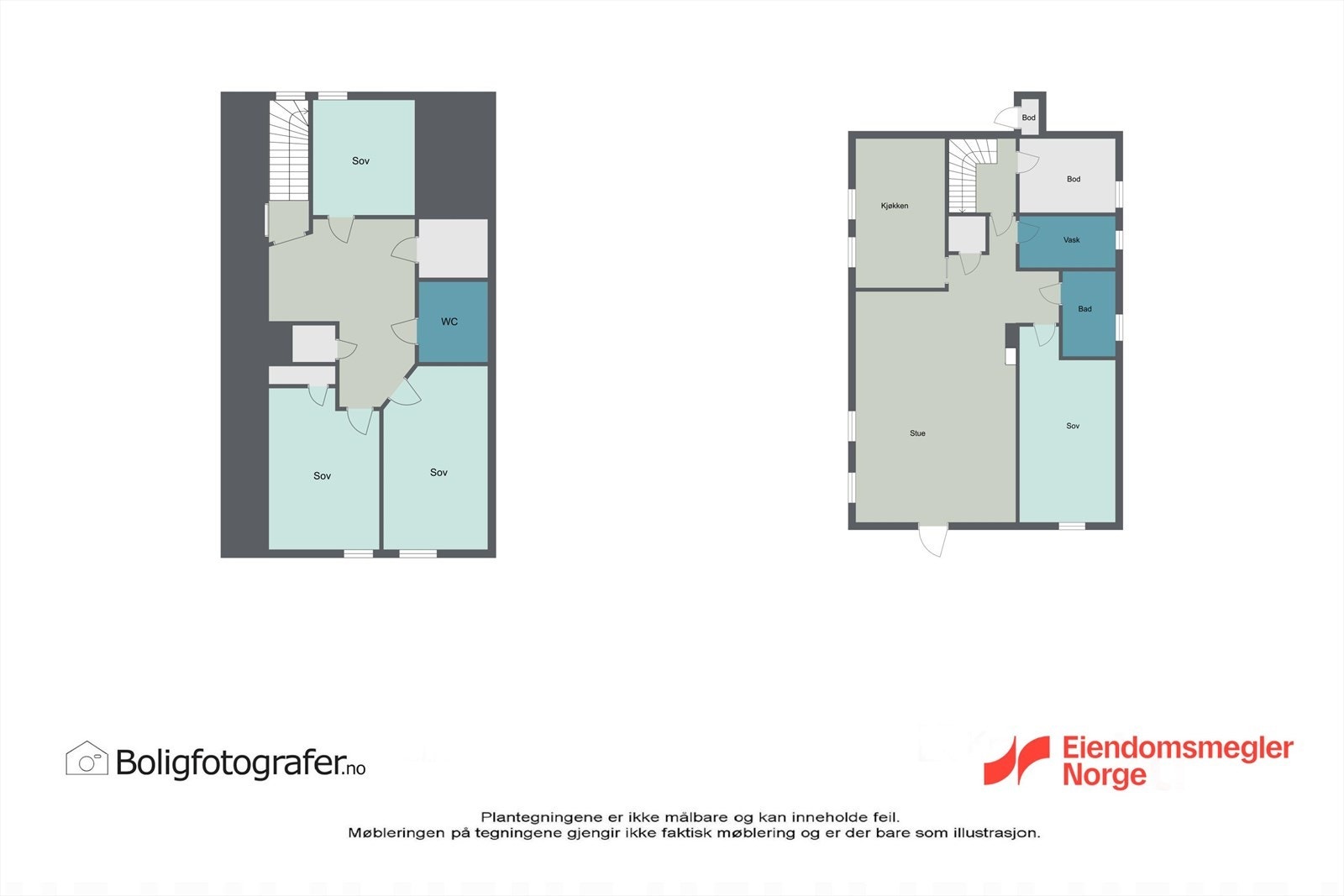 Kårbolig plantegning Galleribilde