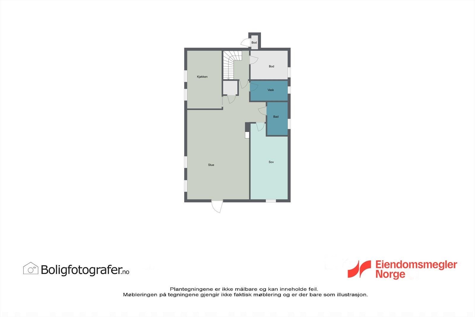 Kårbolig plantegning Galleribilde