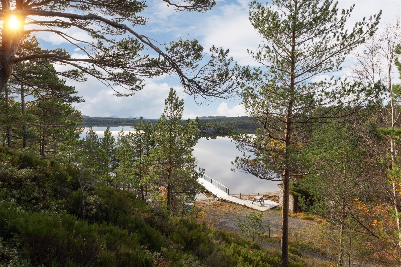 Fillan har gode servicetilbud og fasiliteter som legekontor, helsestasjon, og flere butikker Galleribilde