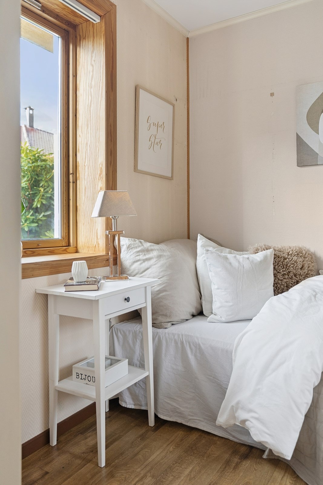 Rolig sone med skjermet plassering. Galleribilde