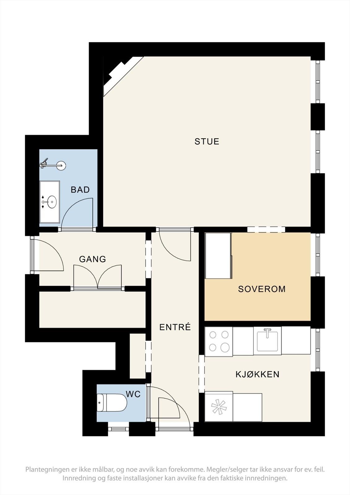 Plantegning. Galleribilde