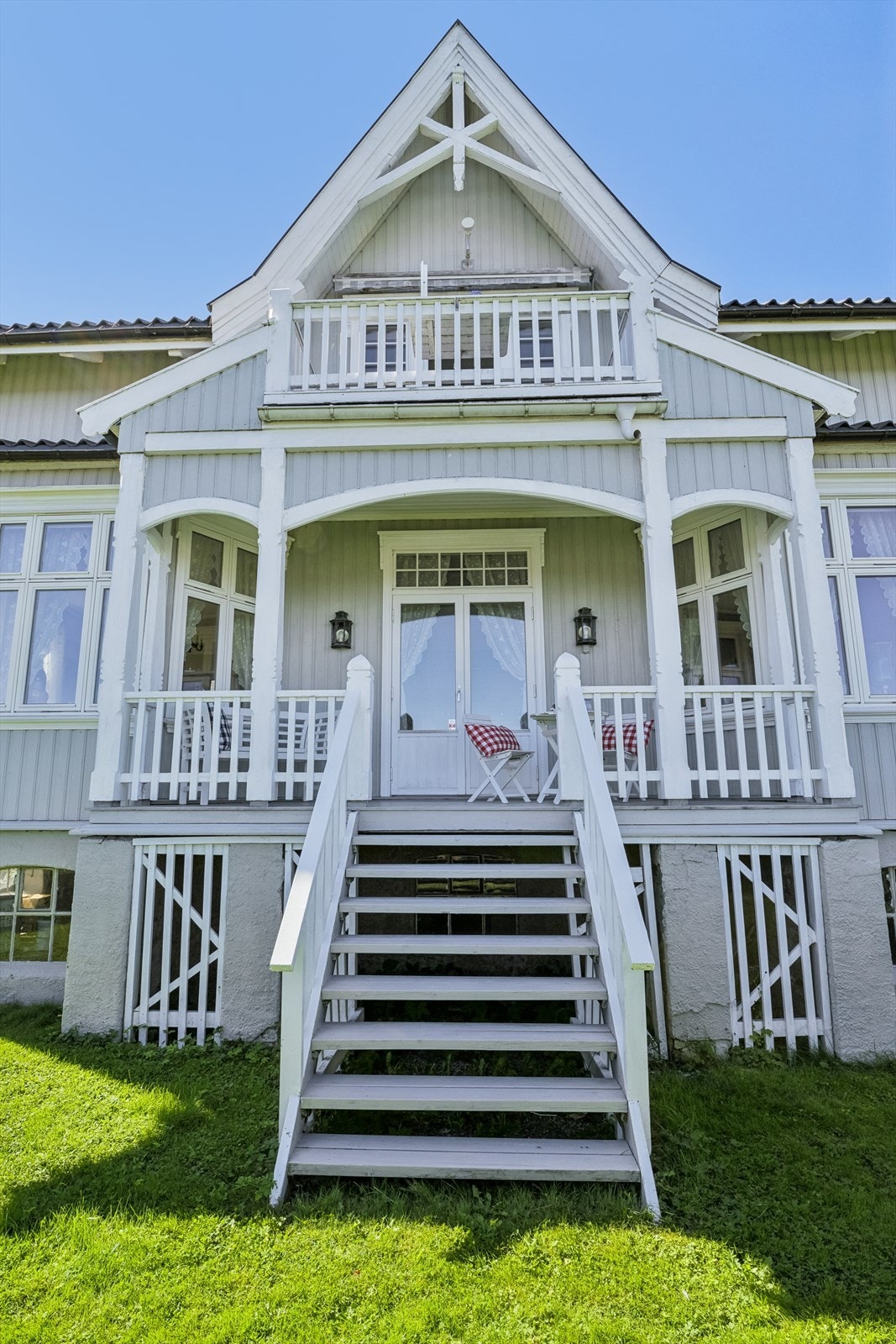 Detaljbilde som fremhever den unike arkitekturen til Bilet 46. Galleribilde