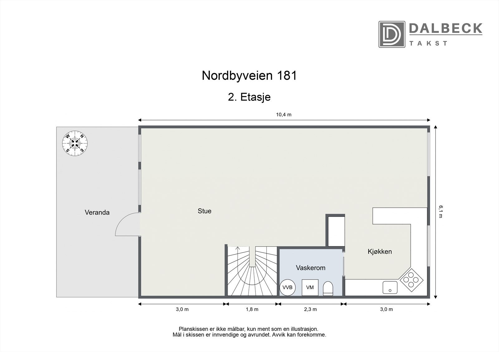 Plantegning - 2. etasje. Galleribilde