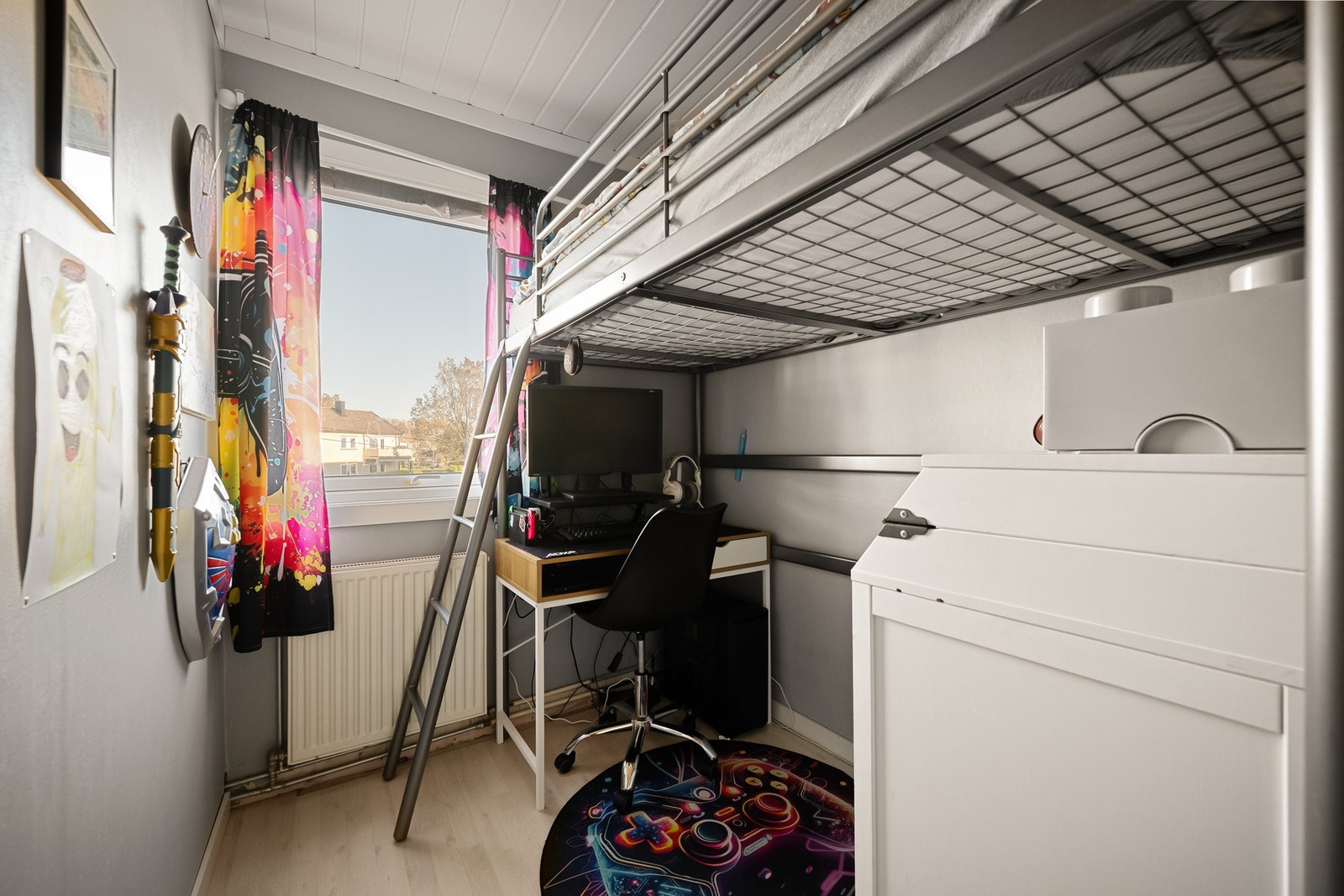 Soverommene passer perfekt for både småbarnsfamilien og par i etableringsfasen Galleribilde