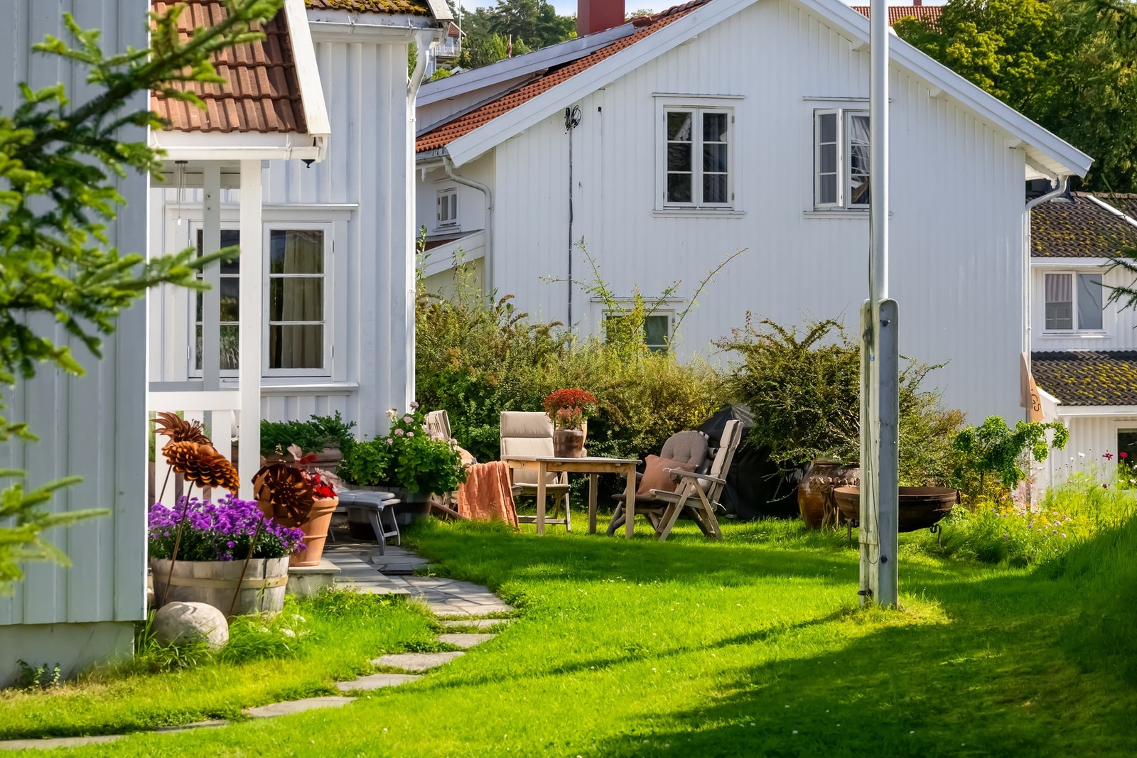 Sjarmerende hus i tradisjonell Son-stil med frodig og pent uteområde. Galleribilde